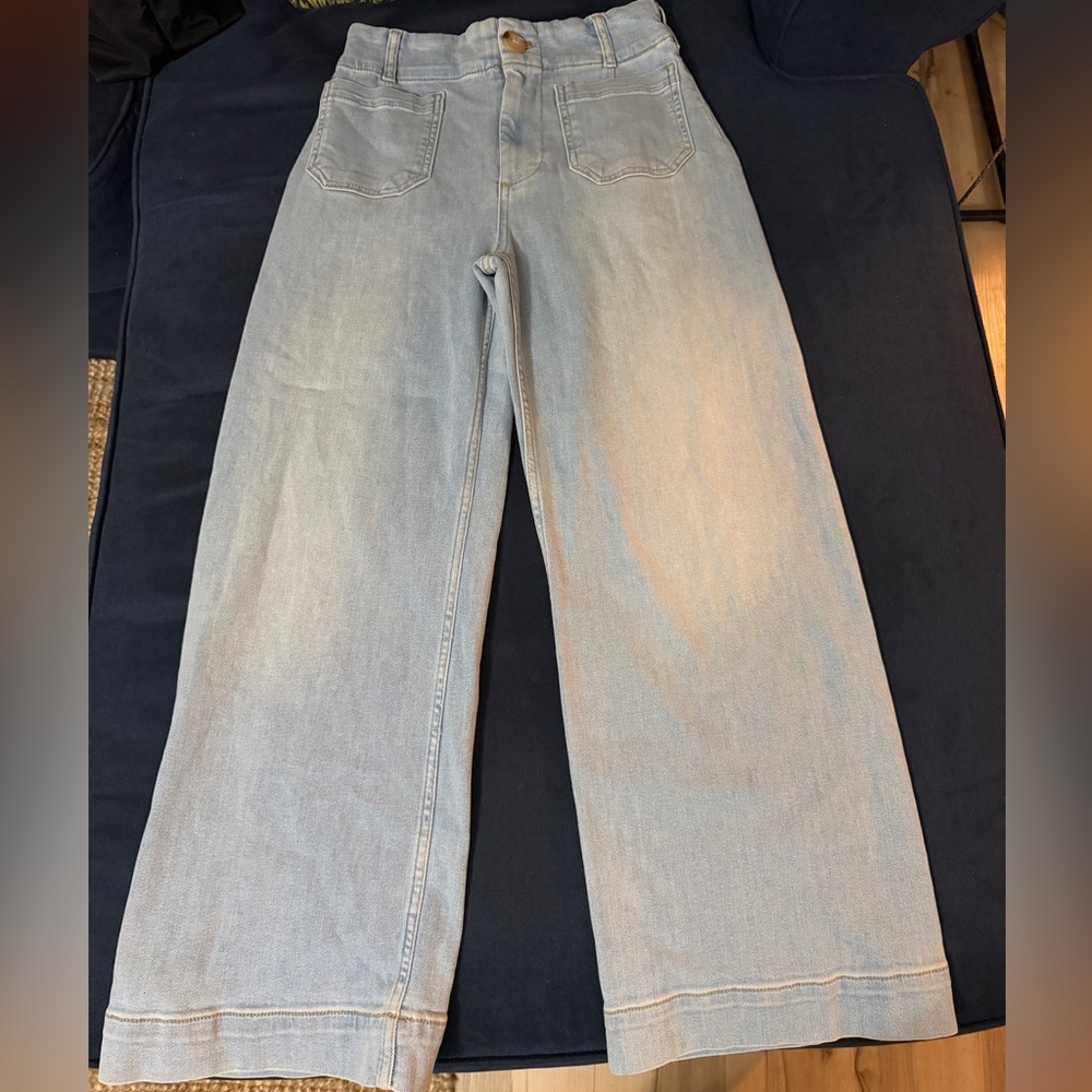 NWT Anthropology Collette Maeve Wide leg Jeans
